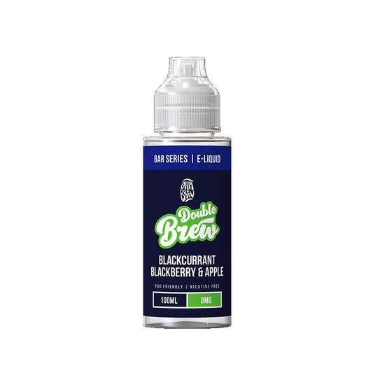 Ohm Brew Double Brew Blackcurrant Blackberry & Apple 100ml Shortfill