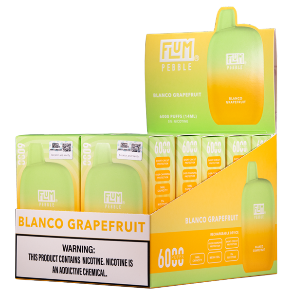 BUY 1 GET 1 FREE Blanco Grapefruit FLUM Pebble | Vape Mumbai India