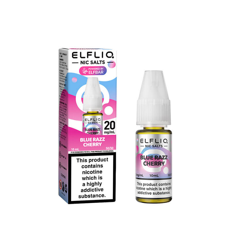 Elf Bar ElfLiq Blue Razz Cherry Nic Salt E-Liquid