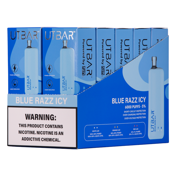 BUY 1 GET 1 FREE Blue Razz Icy UT Bar | Vape Amazon India