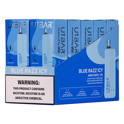 BUY 1 GET 1 FREE Blue Razz Icy UT Bar | Vape Amazon India