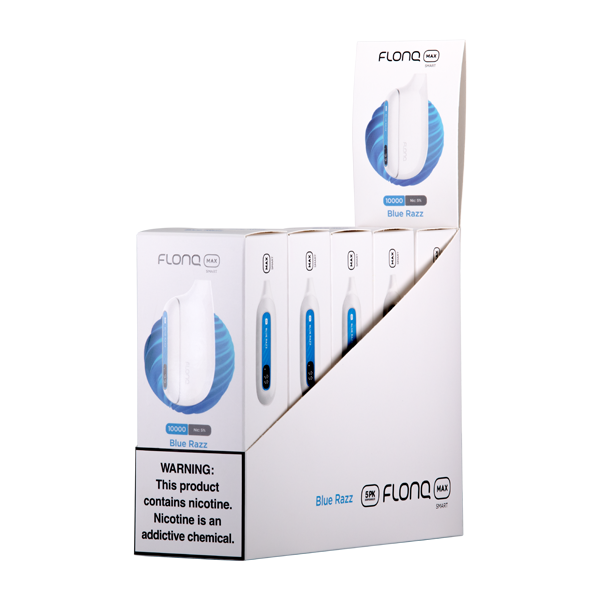 BUY 1 GET 1 FREE Blue Razz FLONQ Max Smart | Vape Mumbai India