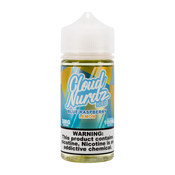 BUY 1 GET 1 FREE Iced Blue Raspberry Lemon by Cloud Nurdz 100mL | Vape Amazon India