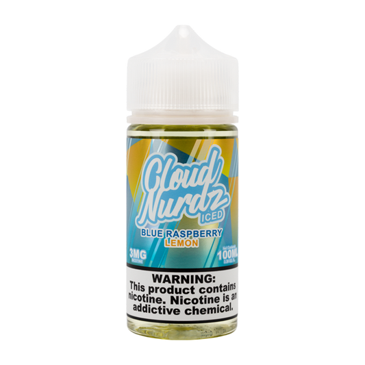 BUY 1 GET 1 FREE Iced Blue Raspberry Lemon by Cloud Nurdz 100mL | Vape Amazon India