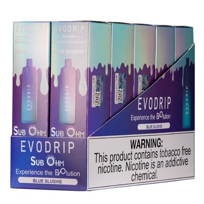 BUY 1 GET 1 FREE Blue Slushie EVODRIP SO4500 | Vape Amazon India