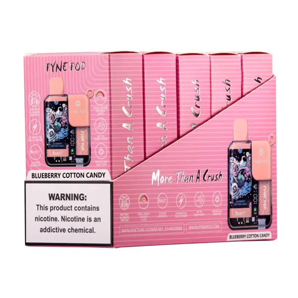 BUY 1 GET 1 FREE Blueberry Cotton Candy Pyne Pod Boost | Vape Mumbai India Pyne Pod