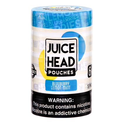 Blueberry Lemon Mint Juice Head Pouches