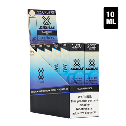 BUY 1 GET 1 FREE Blueberry Ice by Sirius | Vape Amazon India