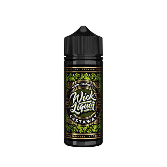 Wick Liquor Castaway 100ml Shortfill E-Liquid