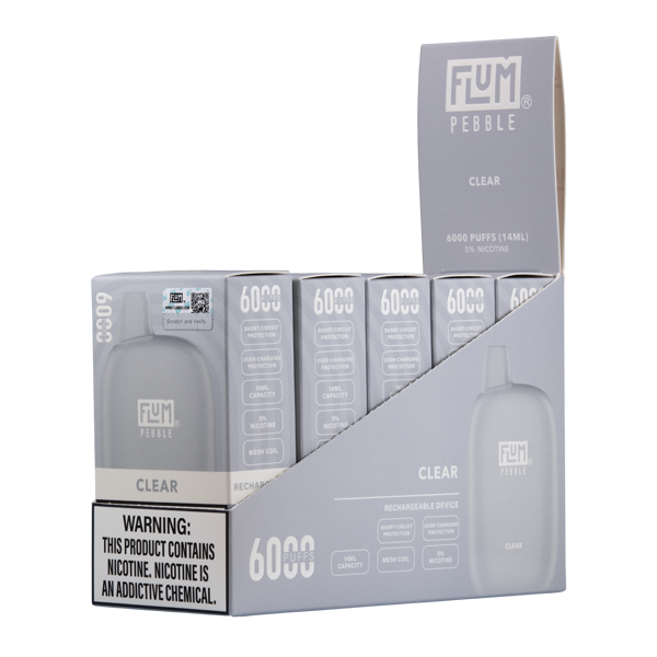 BUY 1 GET 1 FREE Clear FLUM Pebble | Vape Amazon India