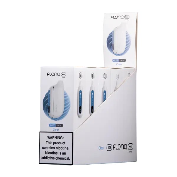 BUY 1 GET 1 FREE Clear FLONQ Max Smart | Vape Mumbai India Flonq