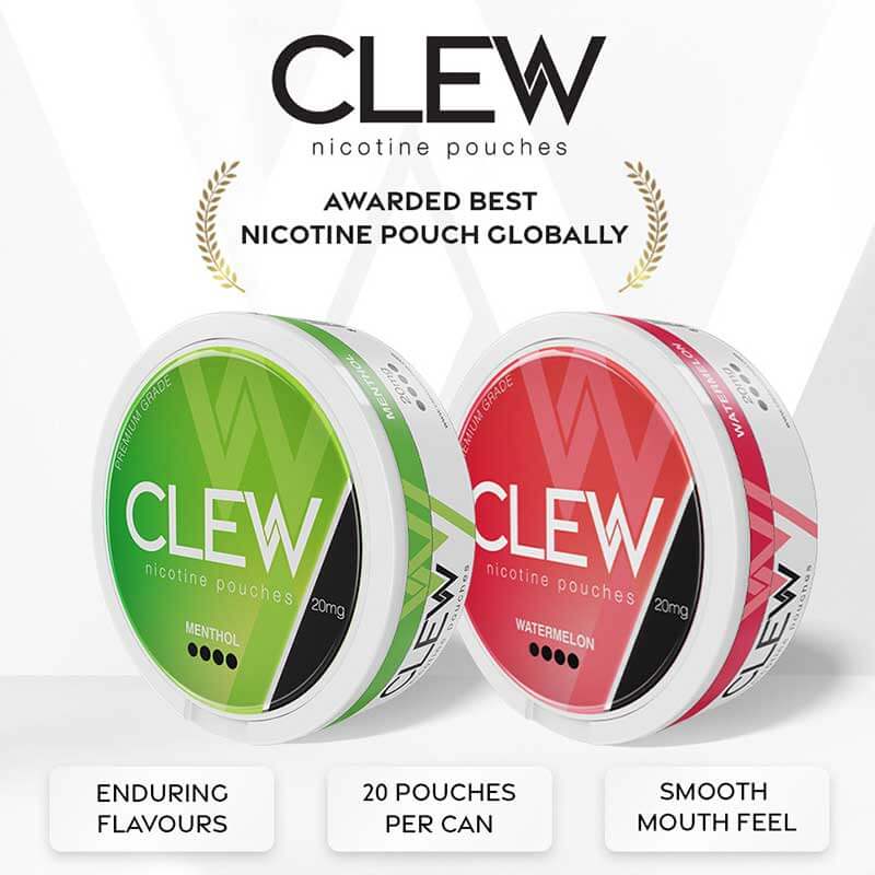 Clew Cool Mint Nicotine Pouches