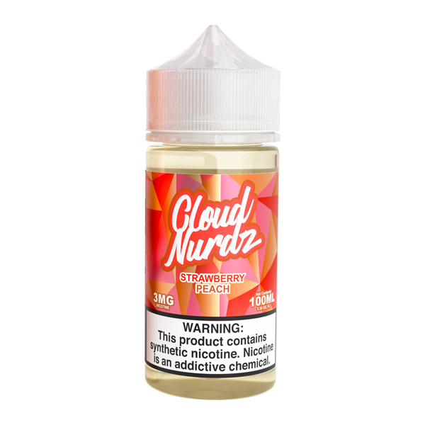 BUY 1 GET 1 FREE Strawberry Peach Cloud Nurdz eJuice | Vape Amazon India