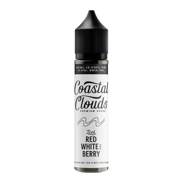 Red White & Berry Iced Coastal Clouds E-Juice