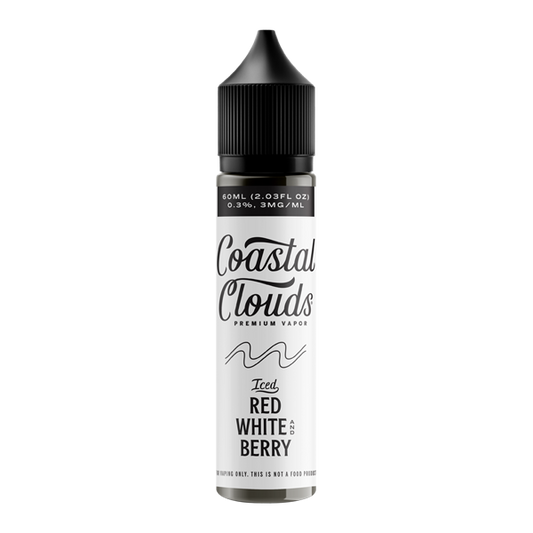 Red White & Berry Iced Coastal Clouds E-Juice