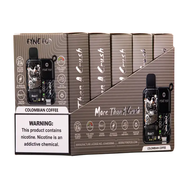 BUY 1 GET 1 FREE Colombian Coffee Pyne Pod Boost | Vape Mumbai India Pyne Pod