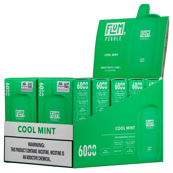 BUY 1 GET 1 FREE Cool Mint FLUM Pebble | Vape Mumbai India Flum