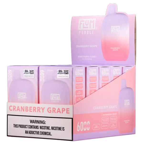 BUY 1 GET 1 FREE Cranberry Grape FLUM Pebble | Vape Mumbai India Flum