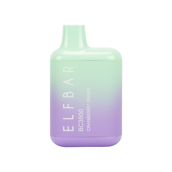 BUY 1 GET 1 FREE Cranberry Grape Elf Bar 3500 | Vape Amazon India