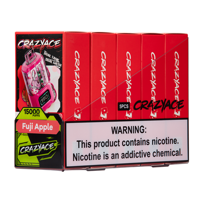 BUY 1 GET 1 FREE Fuji Apple Crazy Ace B15000 | Vape Amazon India