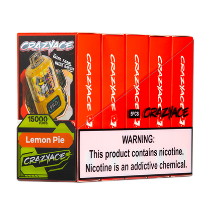BUY 1 GET 1 FREE Lemon Pie Crazy Ace B15000 | Vape Amazon India