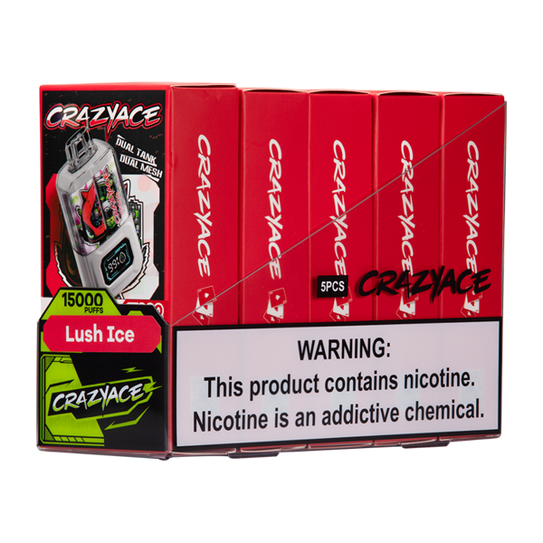 BUY 1 GET 1 FREE Lush Ice Crazy Ace B15000 | Vape Amazon India