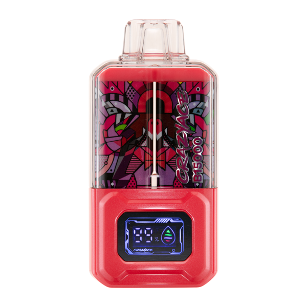 BUY 1 GET 1 FREE Strawberry Ice Crazy Ace B15000 | Vape Amazon India