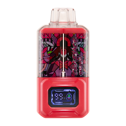 BUY 1 GET 1 FREE Strawberry Ice Crazy Ace B15000 | Vape Amazon India