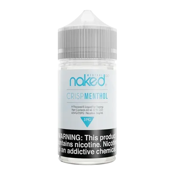 BUY 1 GET 1 FREE Crisp Menthol Naked Vape Juice | Vape Amazon India Naked100