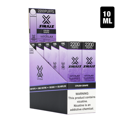 BUY 1 GET 1 FREE Crush Grape by Sirius | Vape Amazon India