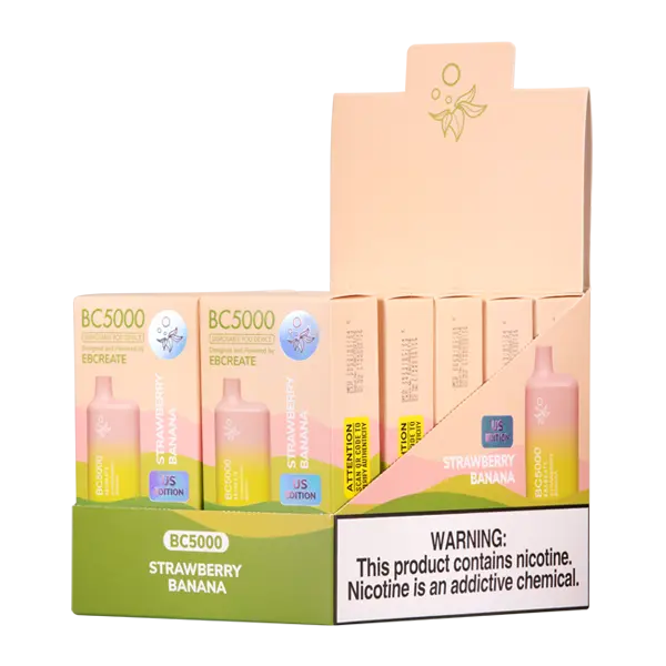 BUY 1 GET 1 FREE Strawberry Banana BC5000 | Vape Mumbai India EBCREATE