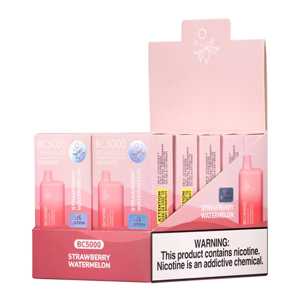 BUY 1 GET 1 FREE Strawberry Watermelon BC5000 | Vape Mumbai India EBCREATE