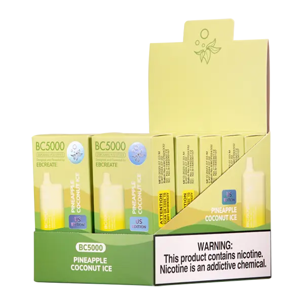 BUY 1 GET 1 FREE Pineapple Coconut Ice BC5000 | Vape Mumbai India EBCREATE