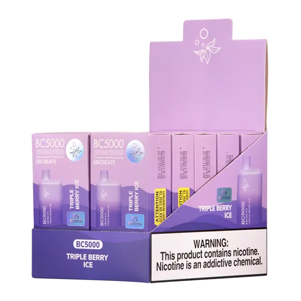 BUY 1 GET 1 FREE Triple Berry Ice BC5000 | Vape Mumbai India EBCREATE