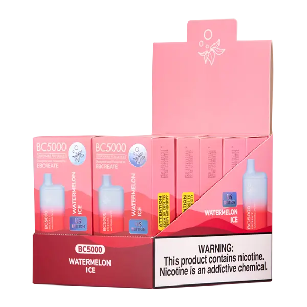 BUY 1 GET 1 FREE Watermelon Ice BC5000 | Vape Mumbai India EBCREATE