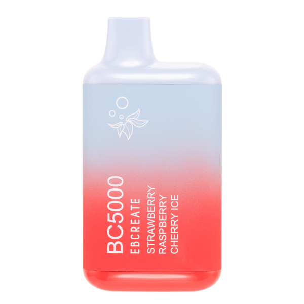 BUY 1 GET 1 FREE Strawberry Raspberry Cherry Ice BC5000 | Vape Amazon India