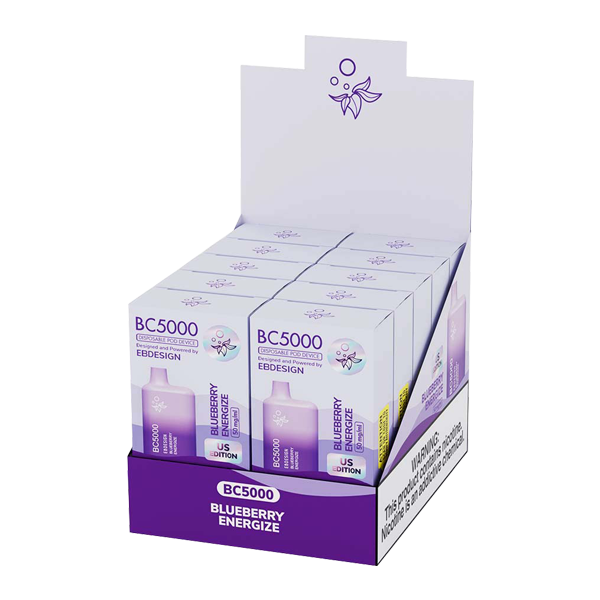 BUY 1 GET 1 FREE Blueberry Energize BC5000 | Vape Amazon India