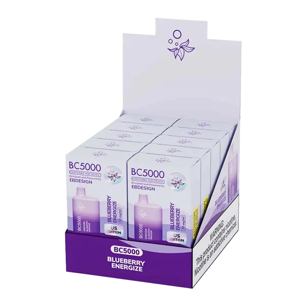 BUY 1 GET 1 FREE Blueberry Energize BC5000 | Vape Mumbai India EBCREATE