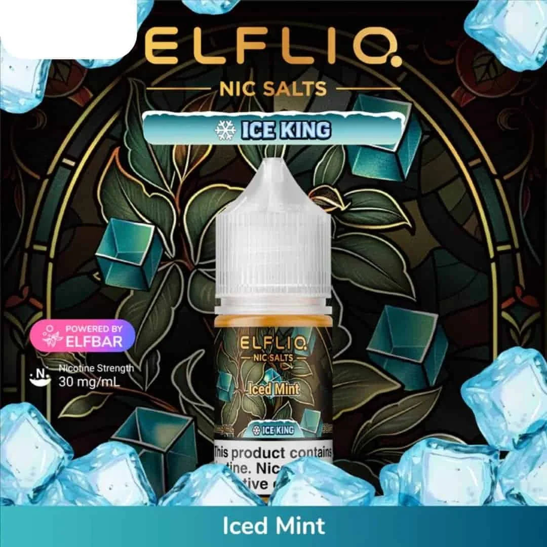 ELFLIQ Salts - Iced Mint (Ice King Series)