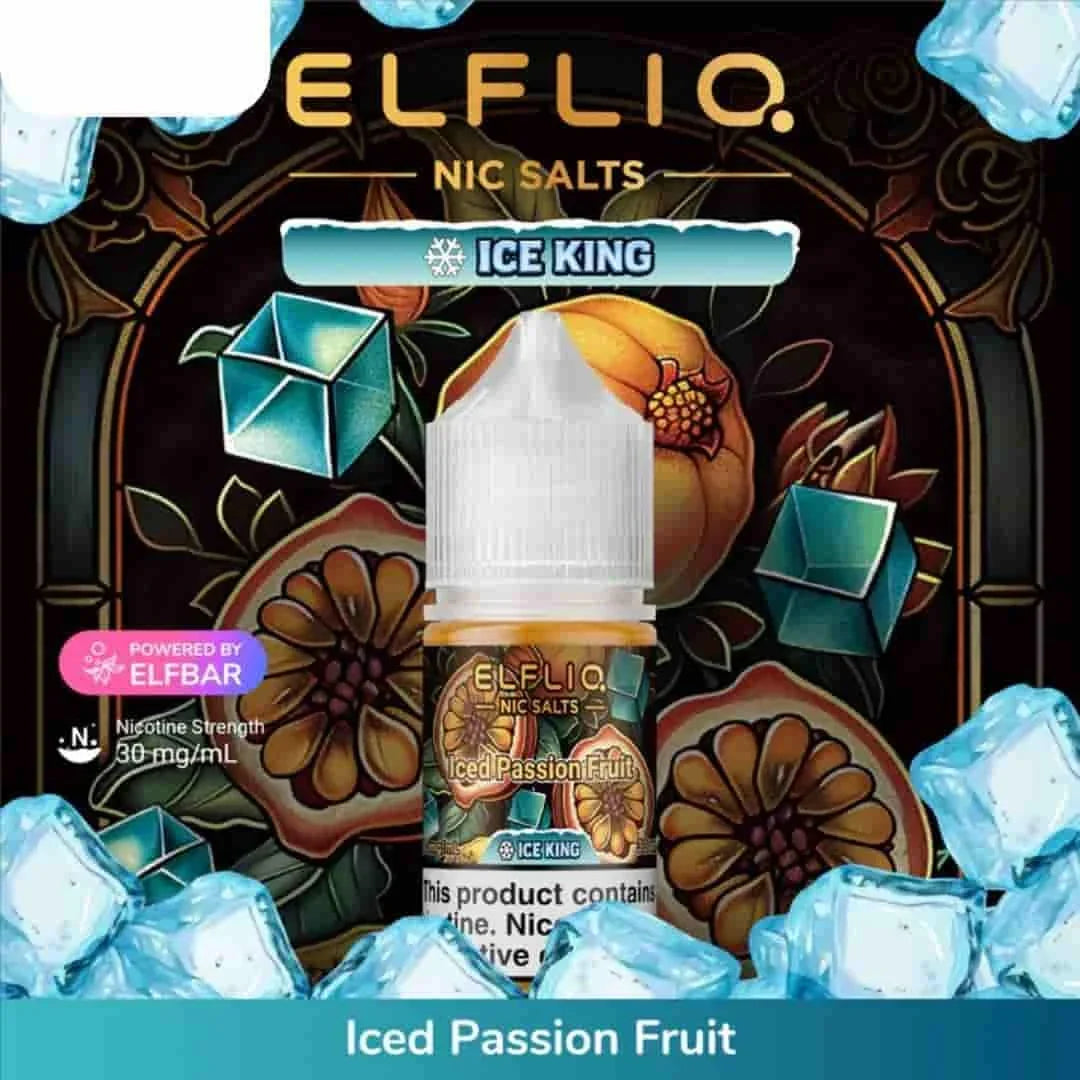 ELFLIQ Salts - Iced Passion Fruit (Ice King Series)
