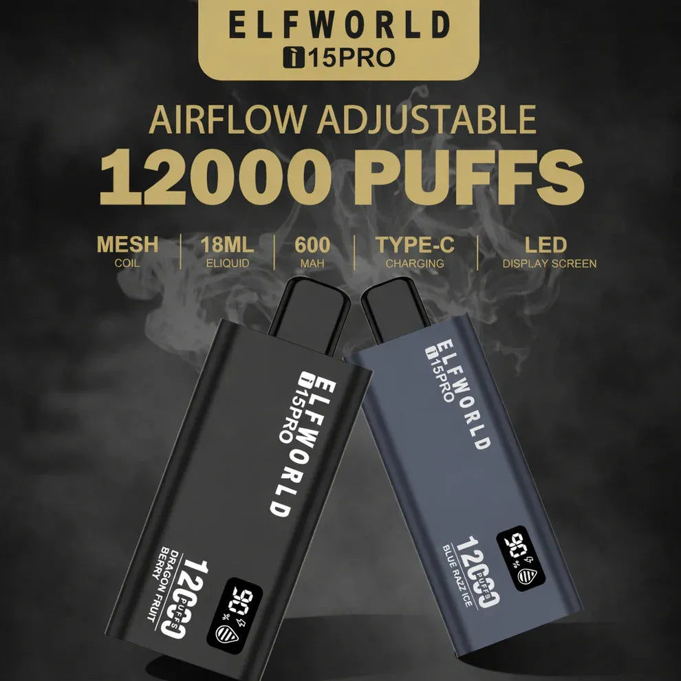 Elfworld i 15 Pro (12000 Puffs)