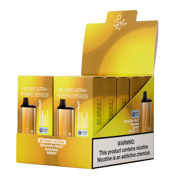 BUY 1 GET 1 FREE Dragon Fruit Banana Berry BC5000 Ultra | Vape Amazon India