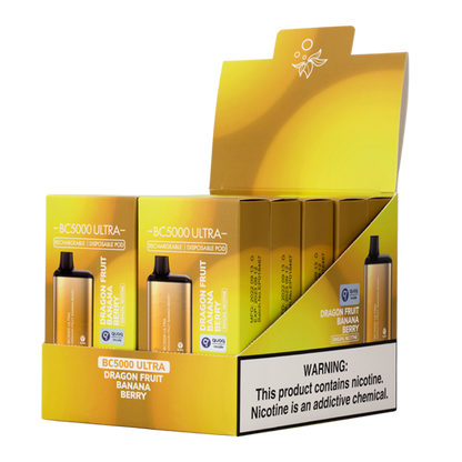 BUY 1 GET 1 FREE Dragon Fruit Banana Berry BC5000 Ultra | Vape Amazon India