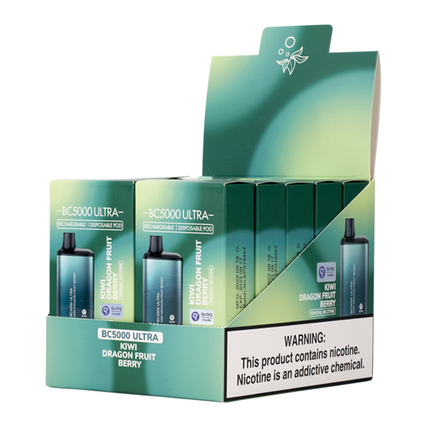 BUY 1 GET 1 FREE Kiwi Dragon Fruit Berry BC5000 Ultra | Vape Amazon India