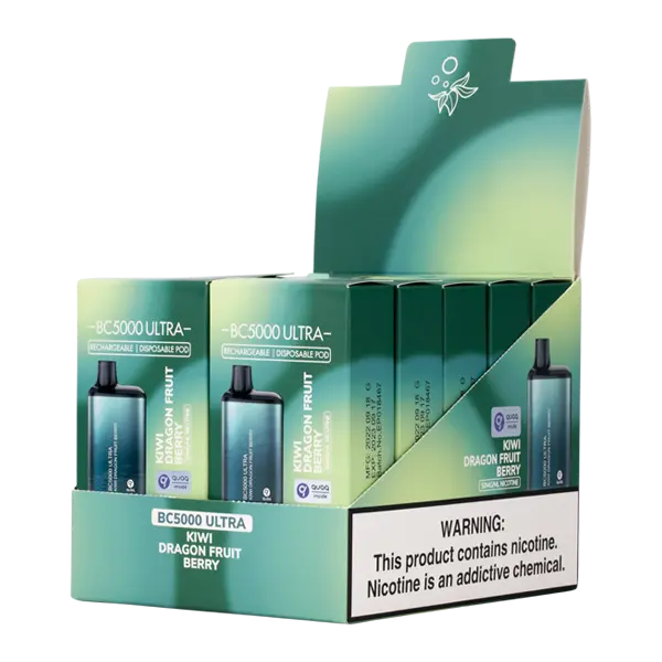 BUY 1 GET 1 FREE Kiwi Dragon Fruit Berry BC5000 Ultra | Vape Mumbai India EBCREATE