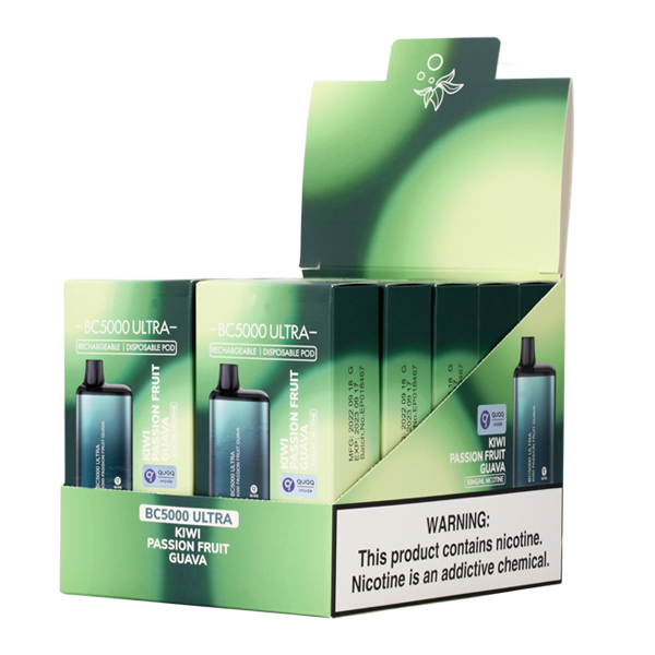 BUY 1 GET 1 FREE Kiwi Passion Fruit Guava BC5000 Ultra | Vape Amazon India