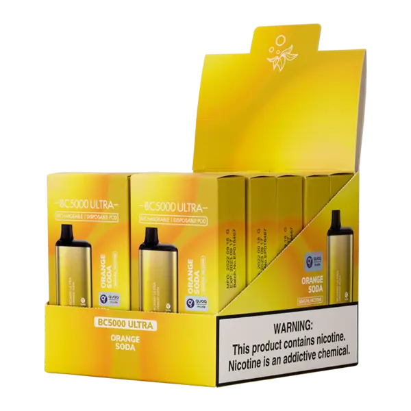 BUY 1 GET 1 FREE Orange Soda BC5000 Ultra | Vape Mumbai India EBCREATE