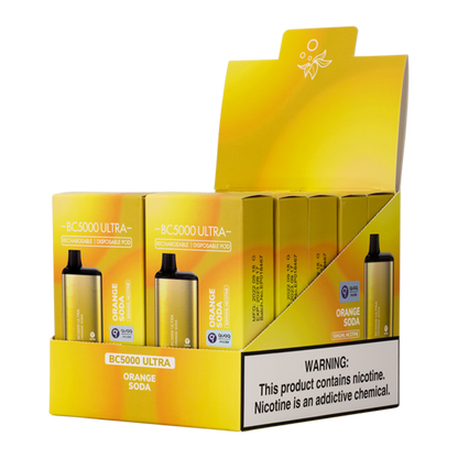 BUY 1 GET 1 FREE Orange Soda BC5000 Ultra | Vape Amazon India