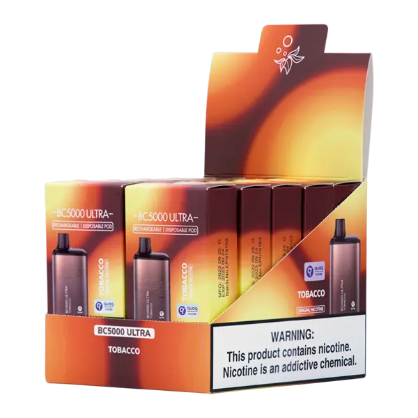 BUY 1 GET 1 FREE Tobacco BC5000 Ultra | Vape Mumbai India EBCREATE