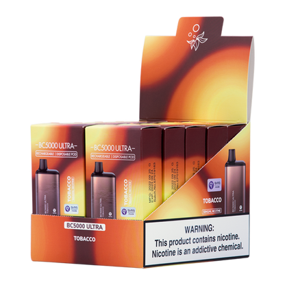 BUY 1 GET 1 FREE Tobacco BC5000 Ultra | Vape Amazon India